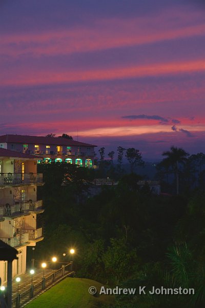 1110_7D_3007.jpg - Sunset at the Hotel Los Jazzmines, Vinales